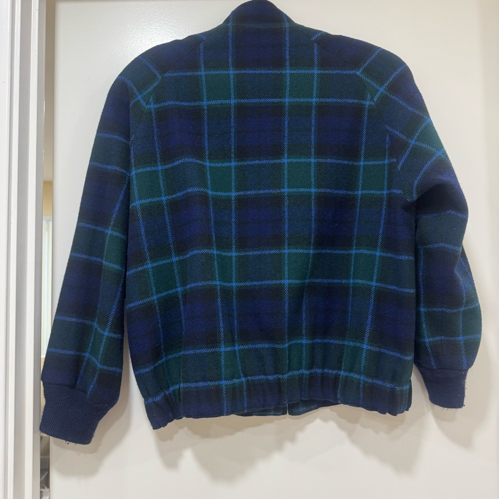 Vintage Pendleton 100% Wool Women’s Jacket Plaid USA Made Size S-M - Picture 6 of 12